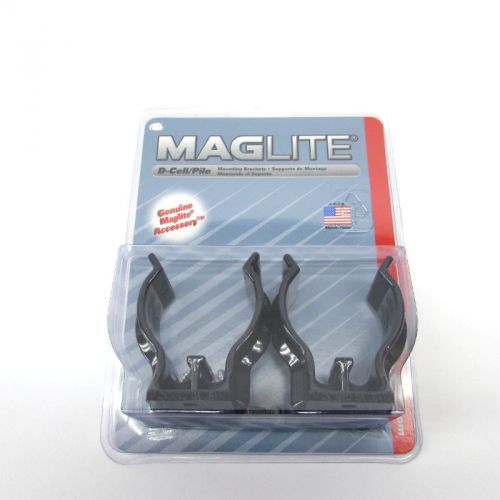 Maglite ASXD026 D-Cell  Mag Flashlight Mounting Brackets