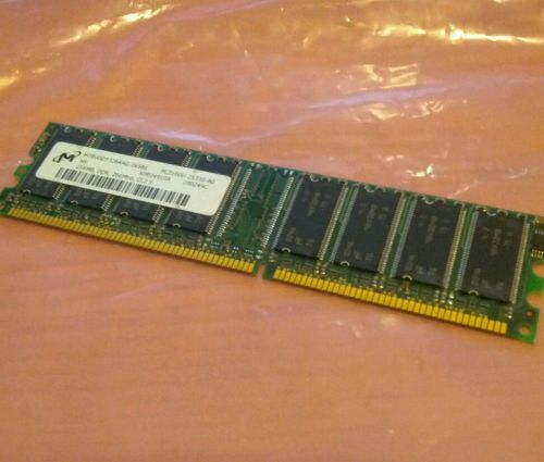 Genuine MICRON 256MB PC2100U DDR 266MHz Desktop RAM PC Memory