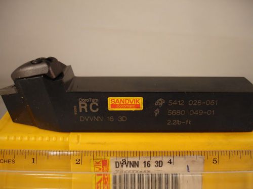 DVVNN 16 3D 13.3096mm SANDVIK Boring Bar (1pc) New