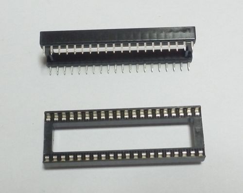 50pcs 40pin Pitch 2.54mm DIP IC Sockets Adaptor Solder Broad Type Socket