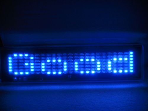 Car led  white 12v programmable message sign scrolling display board with remote for sale