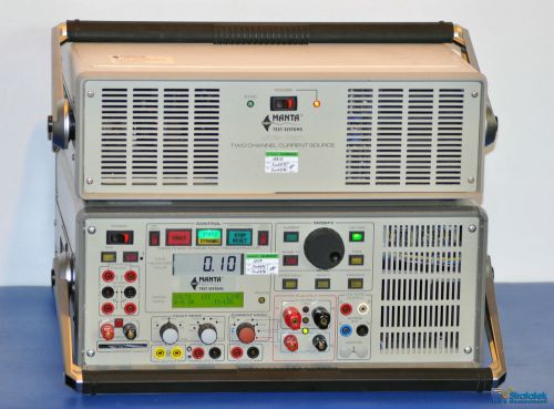 Manta mts-1710 + mts-1720 3-phase relay test set with amp nist calibrated + data for sale