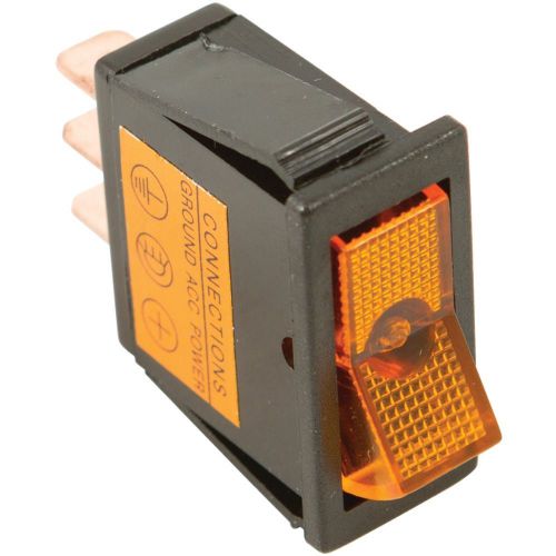 NEW - Battery Doctor 20531 On/off Illuminated 20-amp Amber Rocker For 12mm X 30m