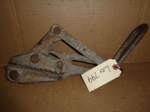 Klein Tools Inc. Cable Grip Puller 8000 Lbs # 1611-50  .78-.88  USA Lev799