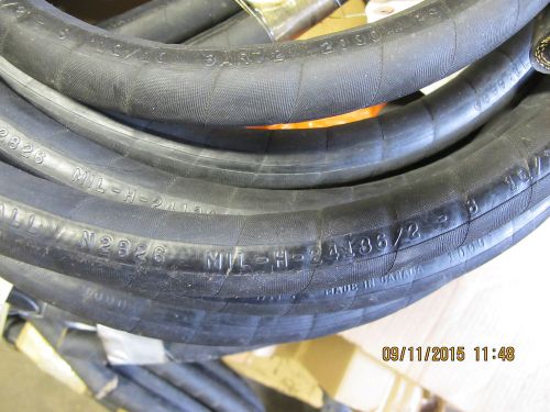 1/2 ” x 170’ marine, process, steam &amp; industrial 900 psi hose goodall n2826 for sale