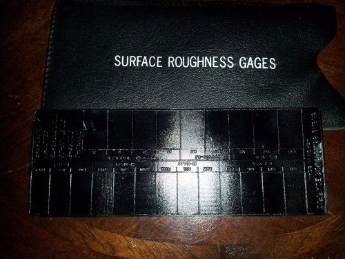 SURFACE ROUGHNESS GAGES MODEL - GAUGE FOR DETERMINING FINISH Made in Korea