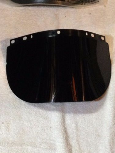 Fibre metal high performance face shield - lot of 6 - ir/uv shade 5 - wide view for sale