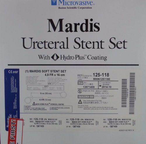 BOSTON SCIENTIFIC 125-118 MARDIS Ureteral Set 4.8Fr x 16cm