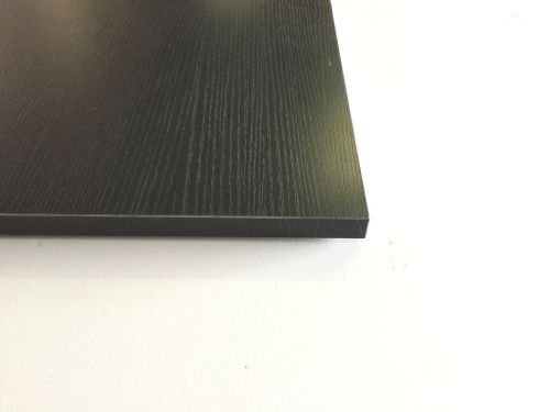 Slatwall /  Wood Melamine Shelf -Gray Charcoal Color 16&#034; X 46&#034; New Lot Of 2
