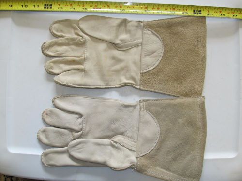 1 Pair Lineman&#039;s leather gloves