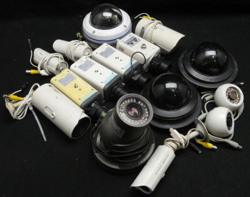 15x Assorted CCTV Cameras | Model SSC-E473 | CTRT0650G | 600 TVL Resolution