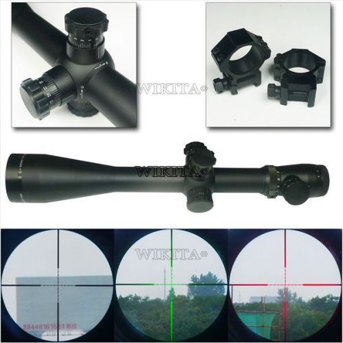 6-24x50 sniper holographic laser dot mount long range tactical sight reflex for sale