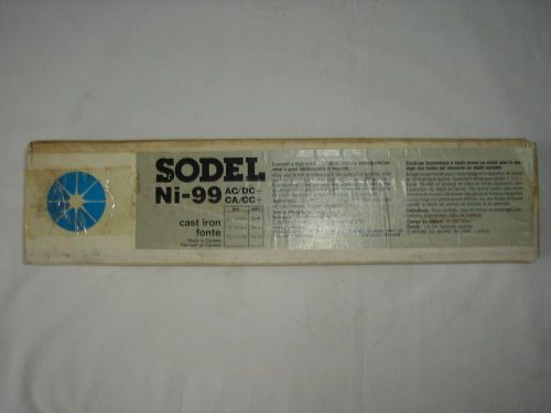 Sodel Welding Rods Ni-99,  3/32 Dia. , New Box