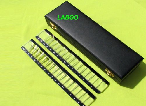 Prism Bar Vertical &amp; Horizontal Set in Case Optometry Equipment LABGO WS3