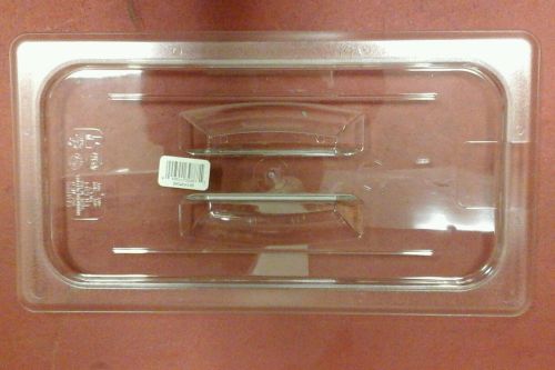Lot of (6) Cambro 30CWCH135 Clear  1/3 Size Food Pan Cover with Handle