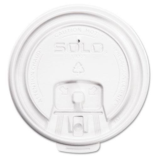 Solo LB3081 Hot Cup Lids, White, 1000/Carton
