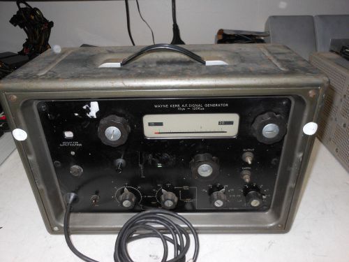 Wayne Kerr A.F Signal Generator 10 c/s - 120K c/s Vintage
