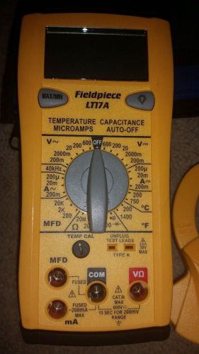 Fieldpiece lt17a classic style digital multimeter for hvac/r for sale