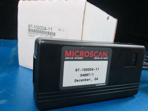 Microscan ad60w1p-310b 97-10000-4-11 power supply 120 v/+24v/60w for sale