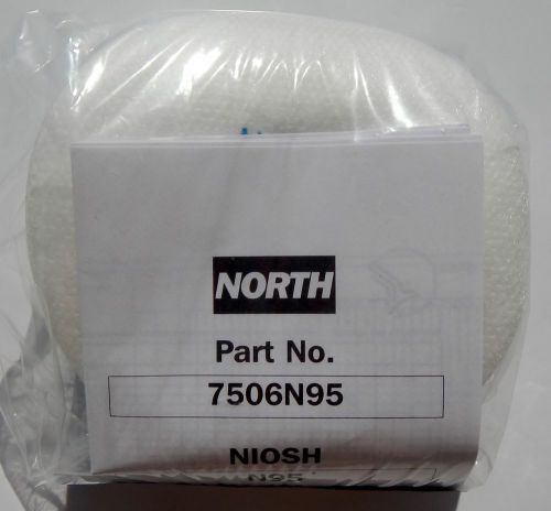 North Safety 7506N95 Particulate Filters N95 Non-Oil Particulates 10pk