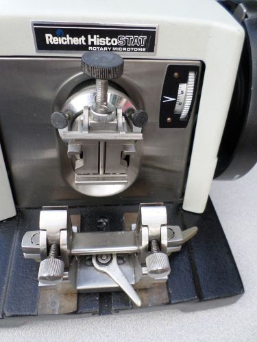 Reichert Histostat 820H Rotary Microtome  w/Blade Holder/priced to sell/Warrnty