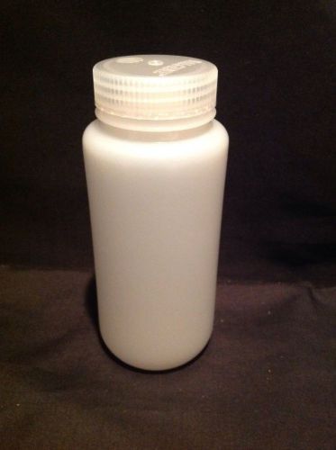 New nalgene wide mouth round 16 oz 500 ml bottle hdpe for sale