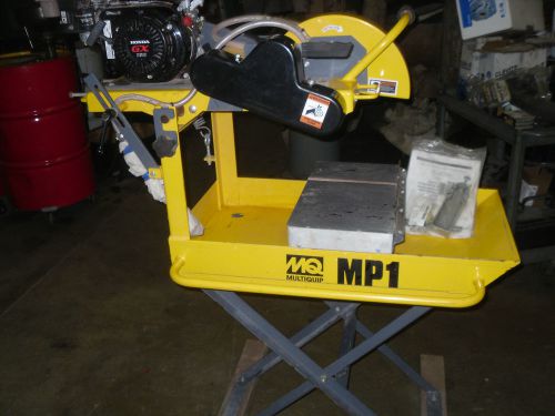 MULTIQUIP MP1 MASONRY SAW