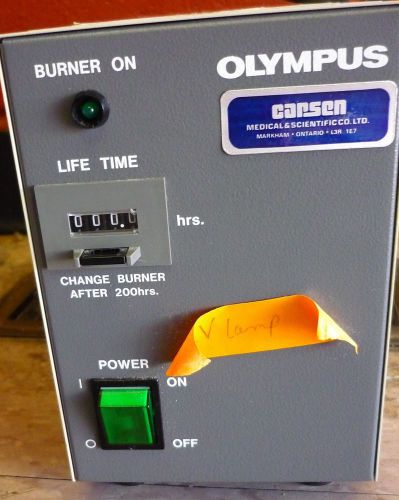OLYMPUS POWER SUPPLY MODEL BH2-RFL-T3 MADE IN JAPAN TURNS ON UNTESTED FURTHER