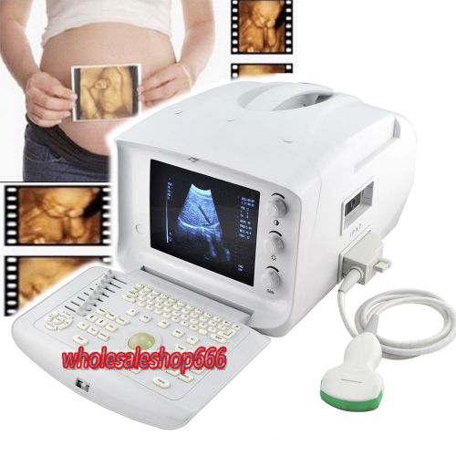 NEW Digital Portable Ultrasound Scanner Machine/System+Convex Probe +3D Work kit