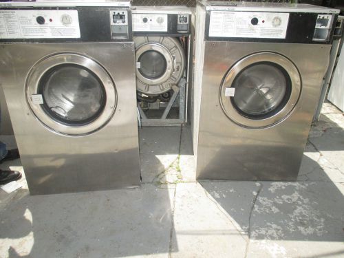Lot Of 3 Wascomat 50lb washer Gen 4 W184 3 phase - 2 Rinse Option Available