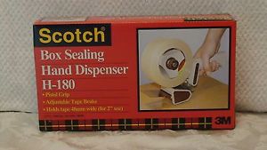 Scotch Box Sealing Tape Dispenser-NIB