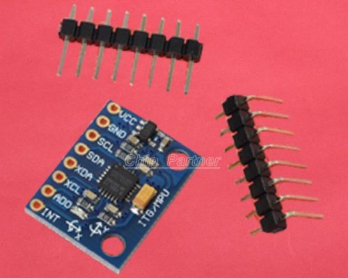 Mpu-6050 3 axis gyroscope + accelerometer module sensor 3v-5v for arduino for sale