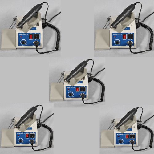 5 kits marathon dental lab electric micromotor n3 + 35k rpm handpieces 110/220v for sale