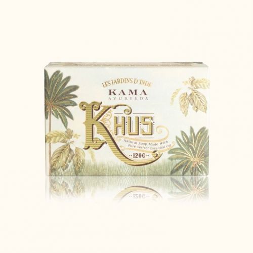 Kama Ayurveda Natural Khus Soap Made With Pure Vetiver Essential Oil 120gm