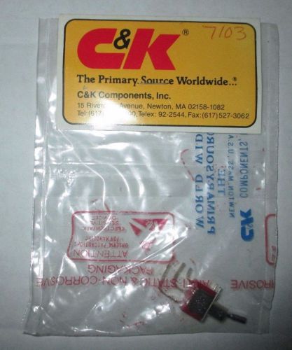 NEW Toggle Switch C&amp;K Components #7103 Made In USA