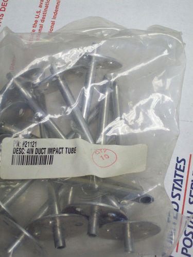 4&#034; air impact tube aluminum 21121 lot of 10 sampling probe duct for sale