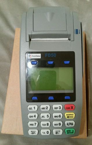 First Data FD50 credit card terminal