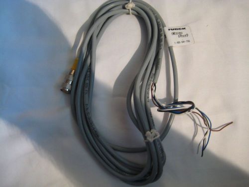NEW Turck Euro Fast Cable Cordset, RK4.4T-4-RS 4.4T,  (9 FOOT CABLE)