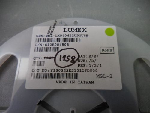 1458 PCS LUMEX SML-LX0404SIUPGUSB
