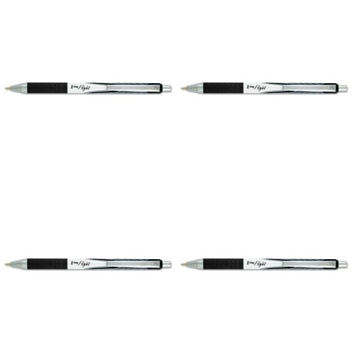 Zebra Z-Grip Flight Retractable Ballpoint Pen 1.2 mm Bold Black Dozen (21910) 4