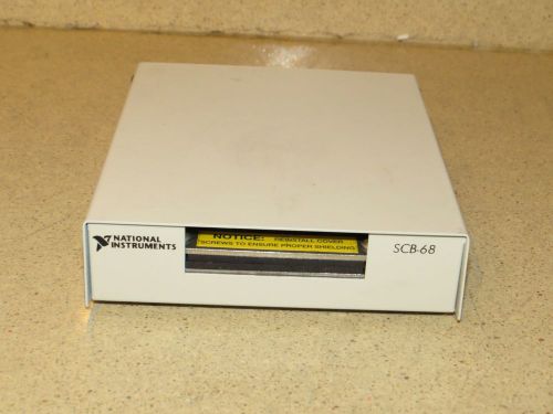 ^^ NATIONAL INSTRUMENTS SHIELDED I/O CONNECTOR MODEL SCB-68