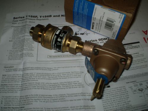 B911S-M3 Watts 1/2-Inch Bronze Hydronic Fill Valve &amp; Backflow Preventer Combo