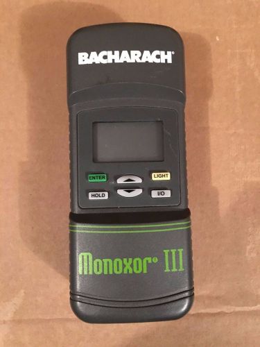 BACHARACH 19-7147 MONOXOR 3