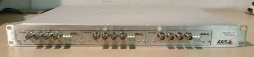 Axis 291 1U Video Server/Encoder Rack Ethernet with THREE 243Q cards &amp; rack ears