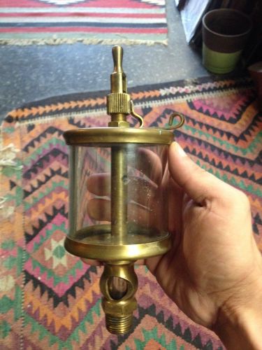 LUKENHEIMER SENTINEL No #5 BRASS OILER HIT MISS GAS ENGINE STEAM