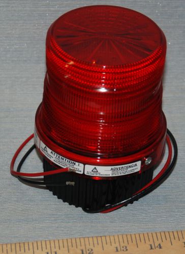 Lot of (2) Federal Signal FB2PST-012-024R, RED - NEW (AC1)