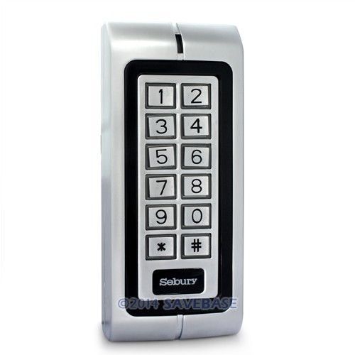 Metal case door access control rfid reader keypad easy to install and use for sale