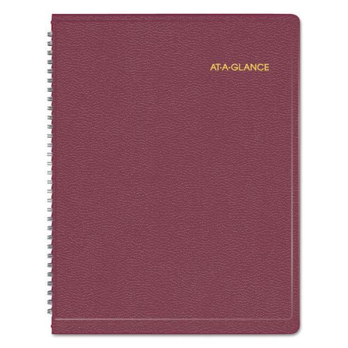 AT-A-GLANCE Weekly Appointment Book, 8 1/4 X 10 7/8, Winestone, 2016-2017