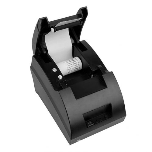 Usb mini 58mm pos thermal dot receipt bill printer set roll paper pos-5890c #* for sale