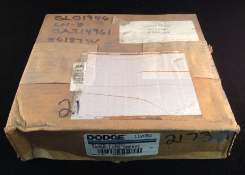 Dodge Taper-Lock Sheave 112054 4x3V8 0-2517 NIB